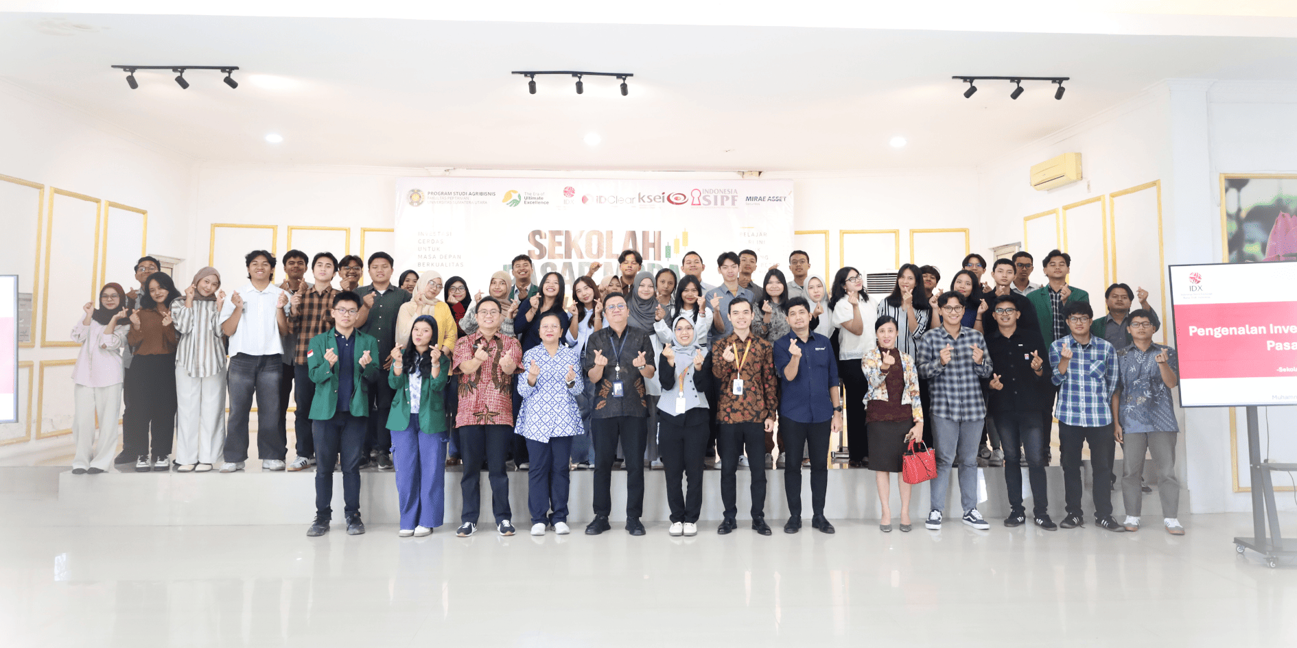 Undergraduate Program in Agribusiness, FP USU Holds Capital Market School Level 1 to Promote Smart Investing among Students